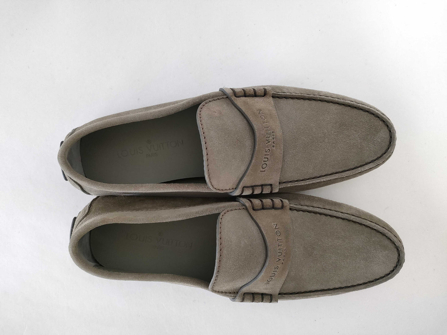 LOUIS VUITTON LOUIS VUITTON Driving Shoes Khaki Other Shoes