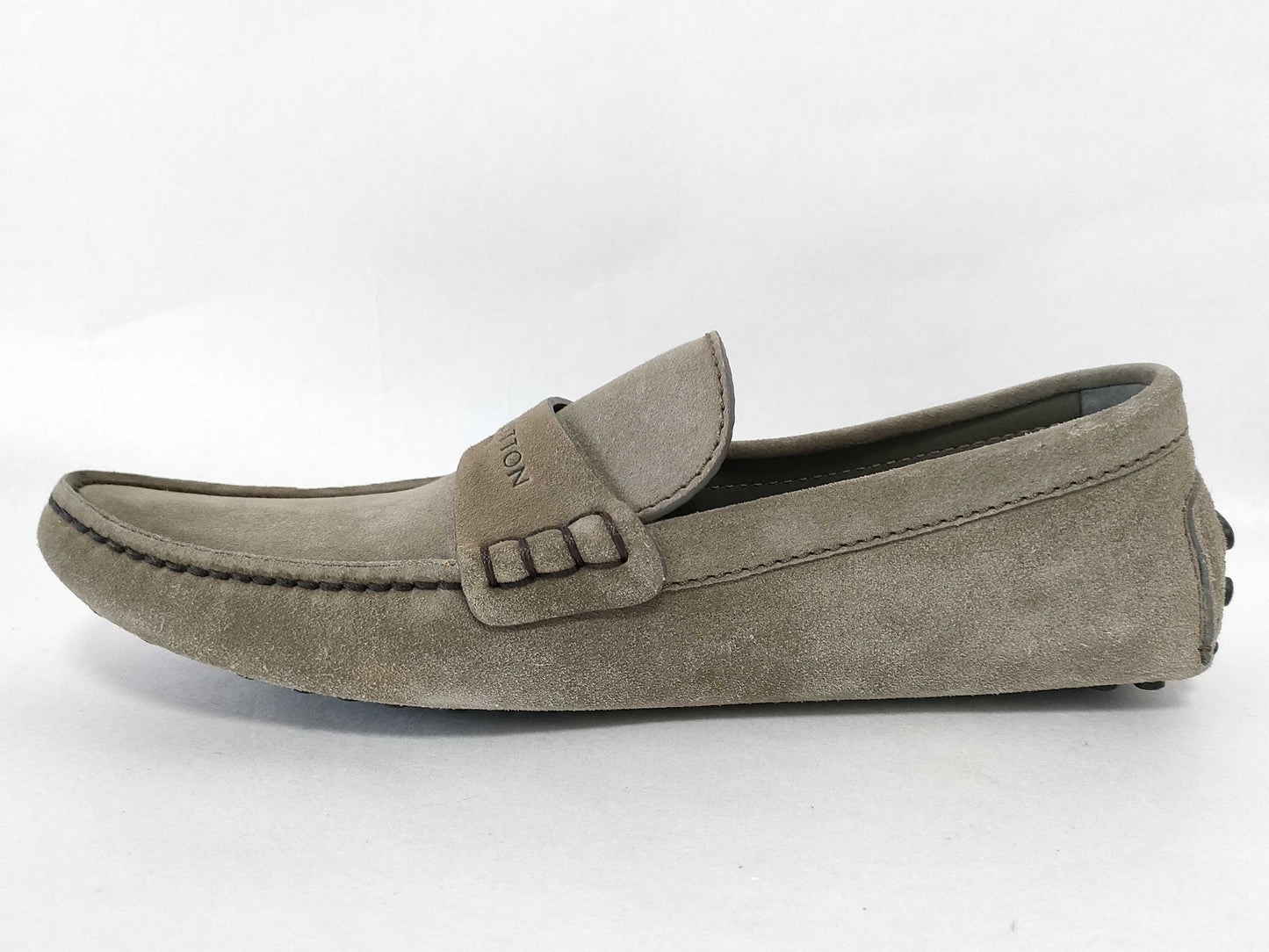 LOUIS VUITTON LOUIS VUITTON Driving Shoes Khaki Other Shoes