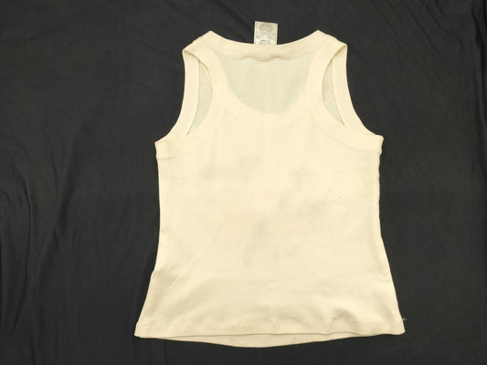 Dior Christian Dior Embroidered Tank Top Off-White Top