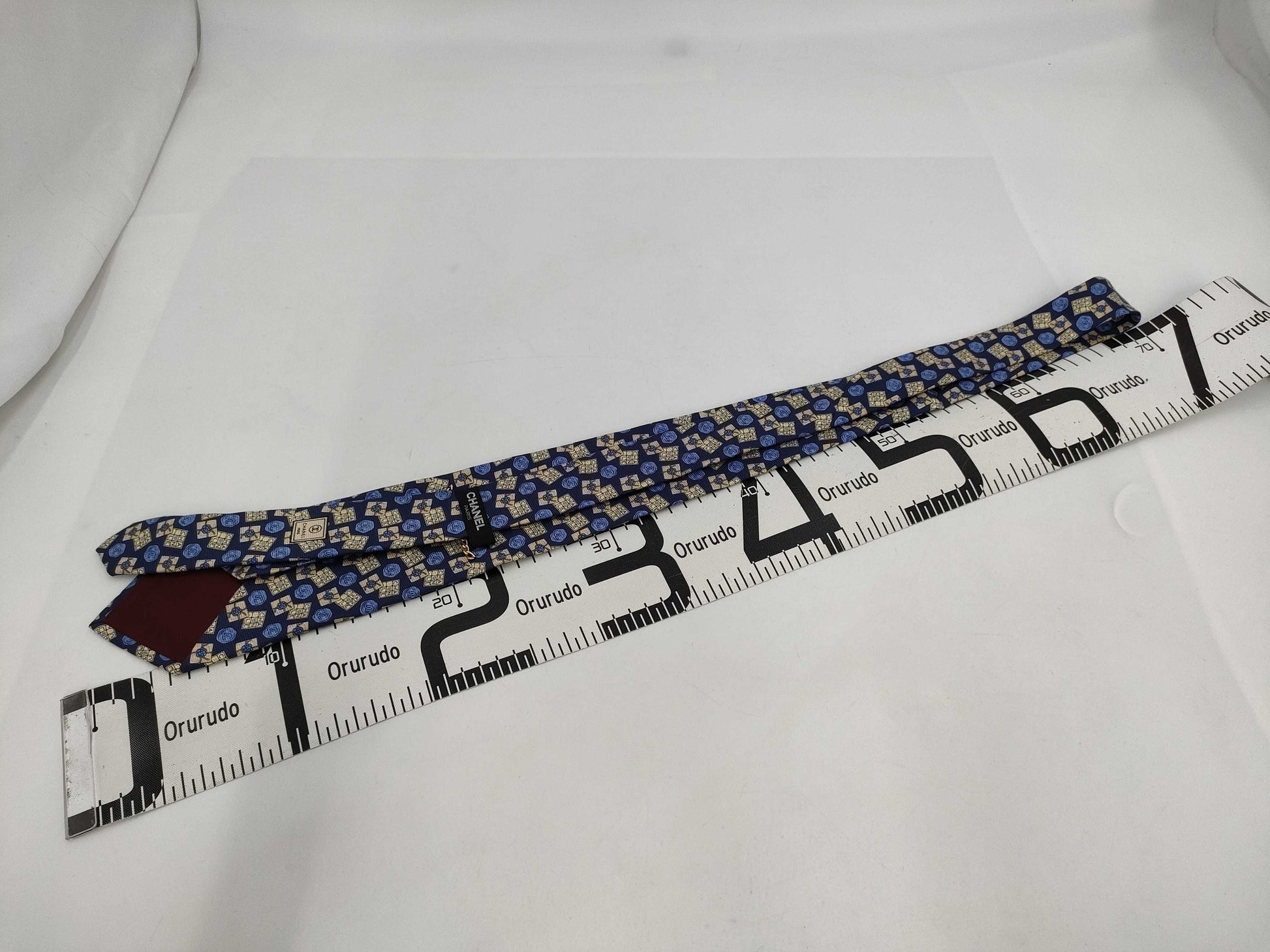 CHANEL CHANEL Tie Navy Other Accessories