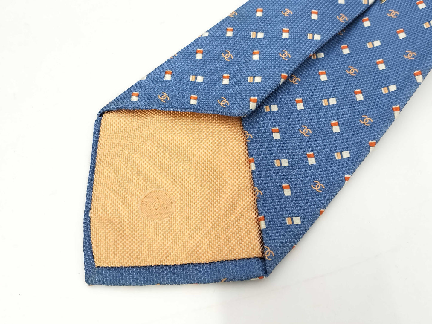 CHANEL CHANEL Tie Blue Other Accessories