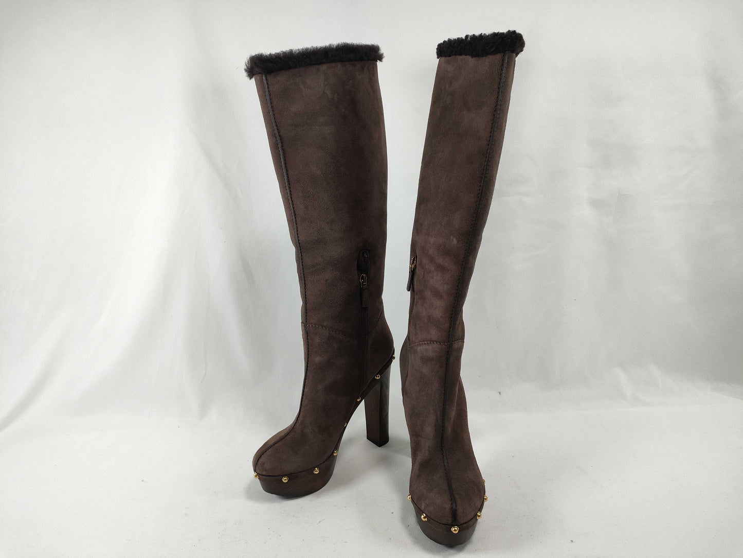 GUCCI GUCCI Long Boots Brown Other Shoes