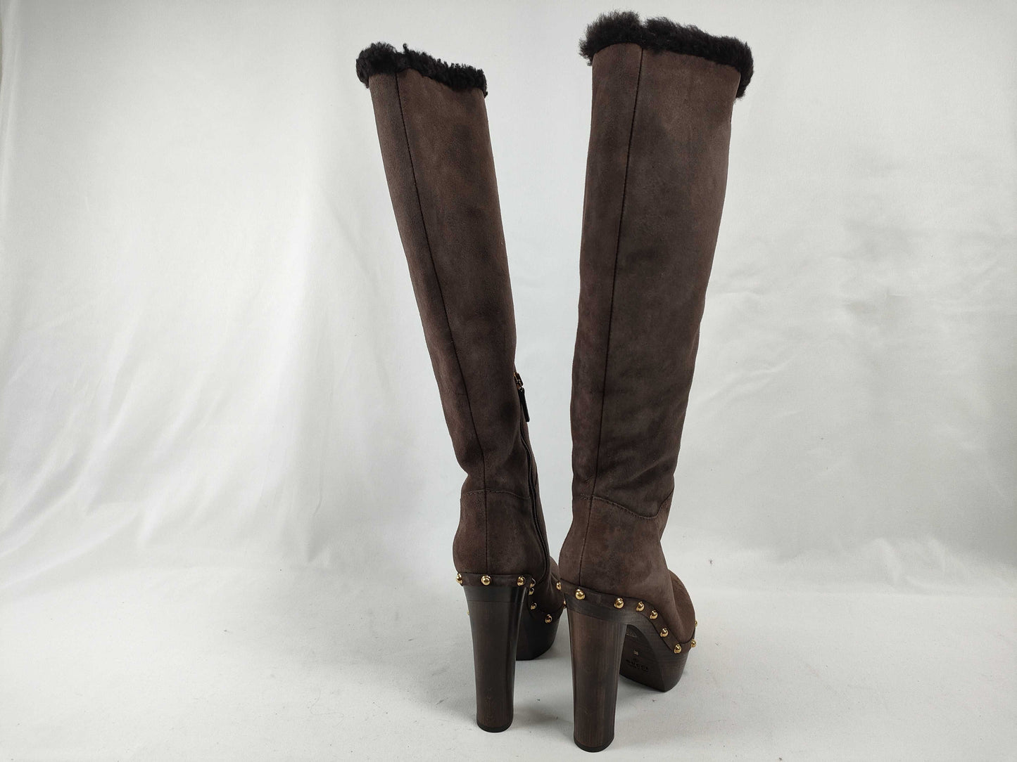 GUCCI GUCCI Long Boots Brown Other Shoes