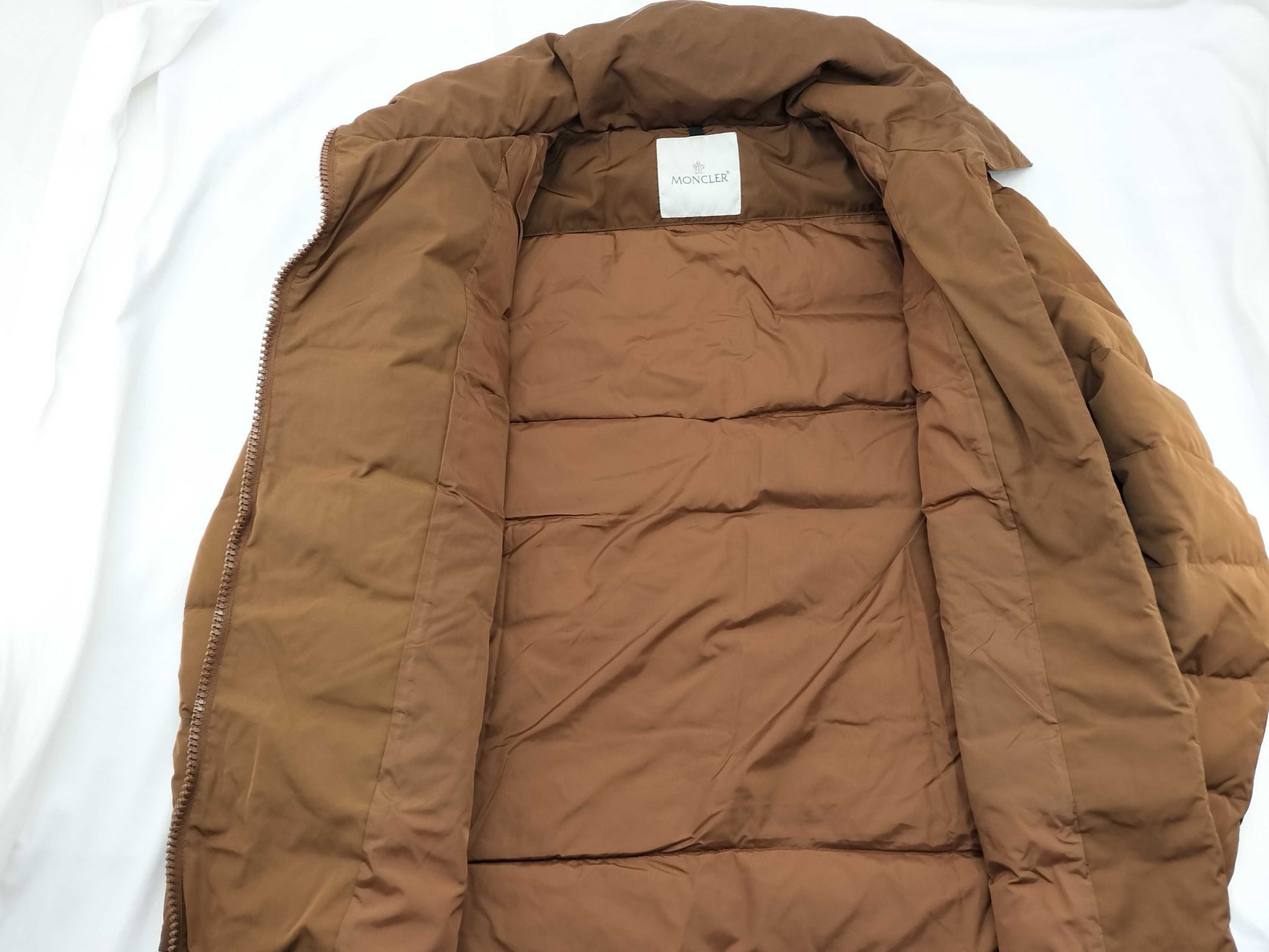 MONCLER MONCLER Long Down Jacket Brown Jacket