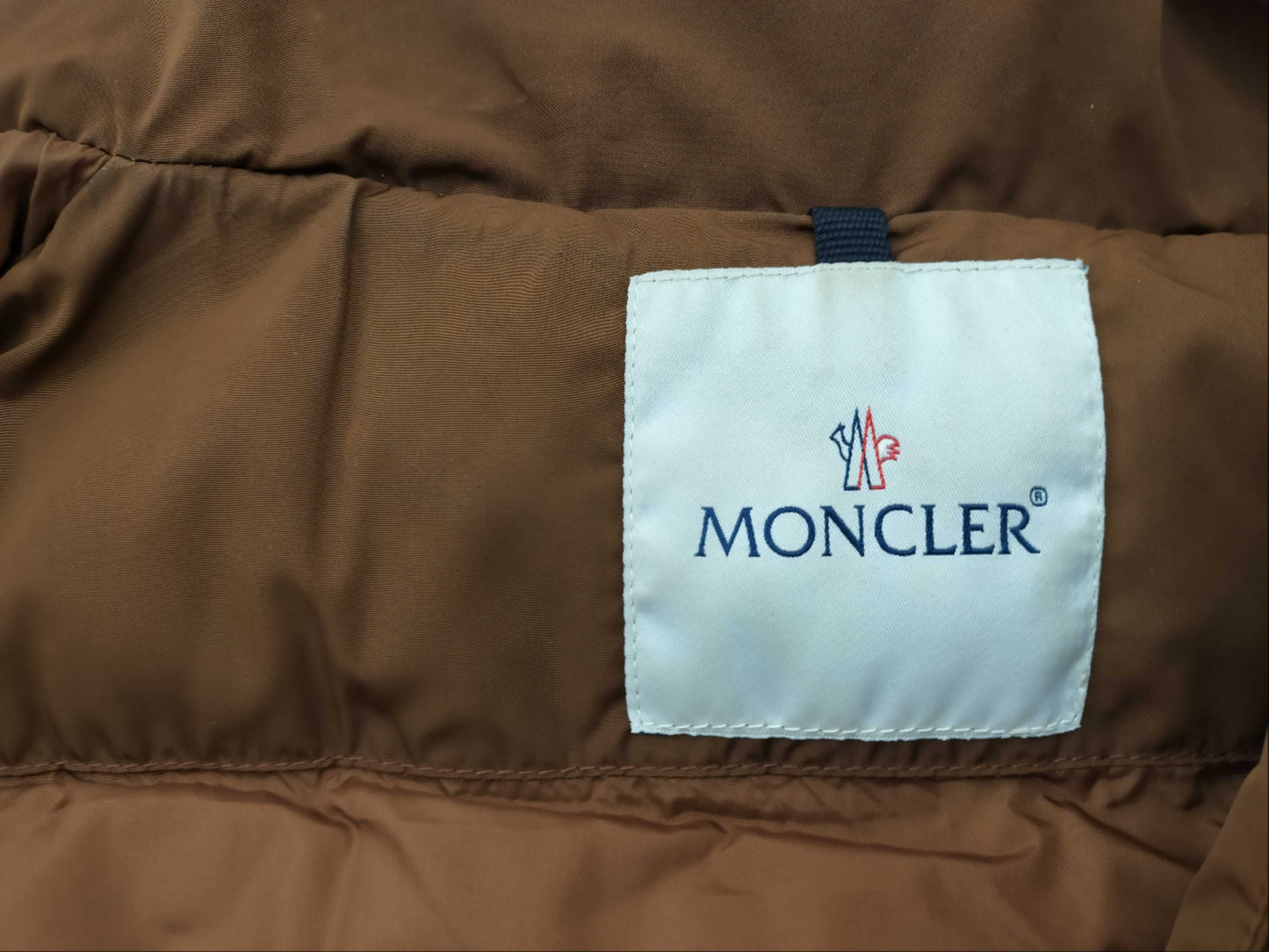 MONCLER MONCLER Long Down Jacket Brown Jacket