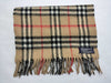 BURBERRY BURBERRY Novacheck 100% Cashmere Muffler Beige Muffler