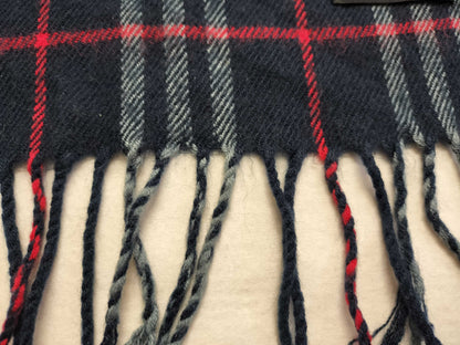 BURBERRY BURBERRY Novacheck 100% Cashmere Muffler Navy Muffler