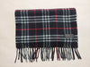 BURBERRY BURBERRY Novacheck 100% Cashmere Muffler Navy Muffler