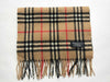 BURBERRY BURBERRY Novacheck 100% Cashmere Muffler Beige Muffler