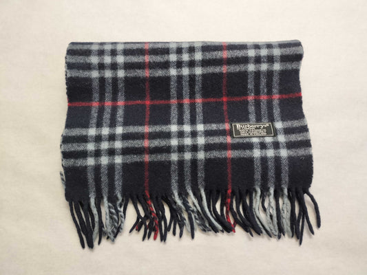 BURBERRY BURBERRY Novacheck 100% Cashmere Muffler Beige Muffler