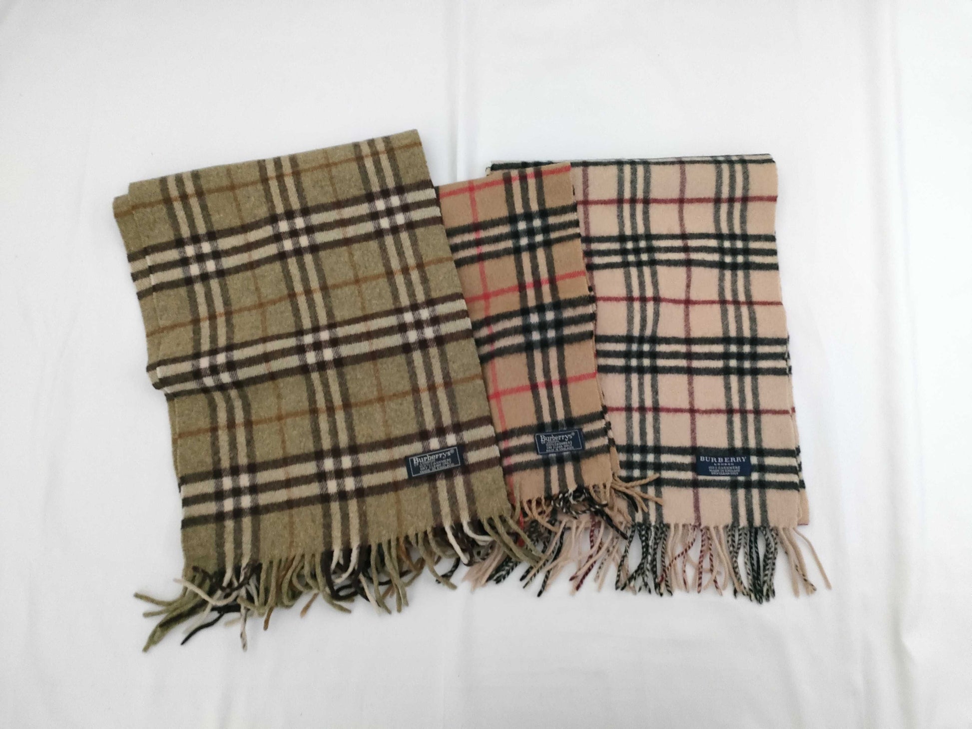 BURBERRY BURBERRY Novacheck Cashmere Muffler 3-Piece Set Other Accessories