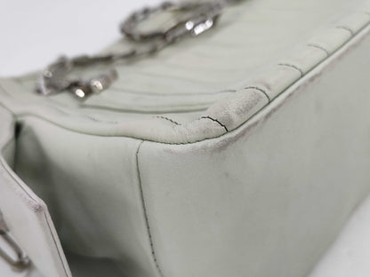 CHANEL Lambskin Chain Bag Tote Bag