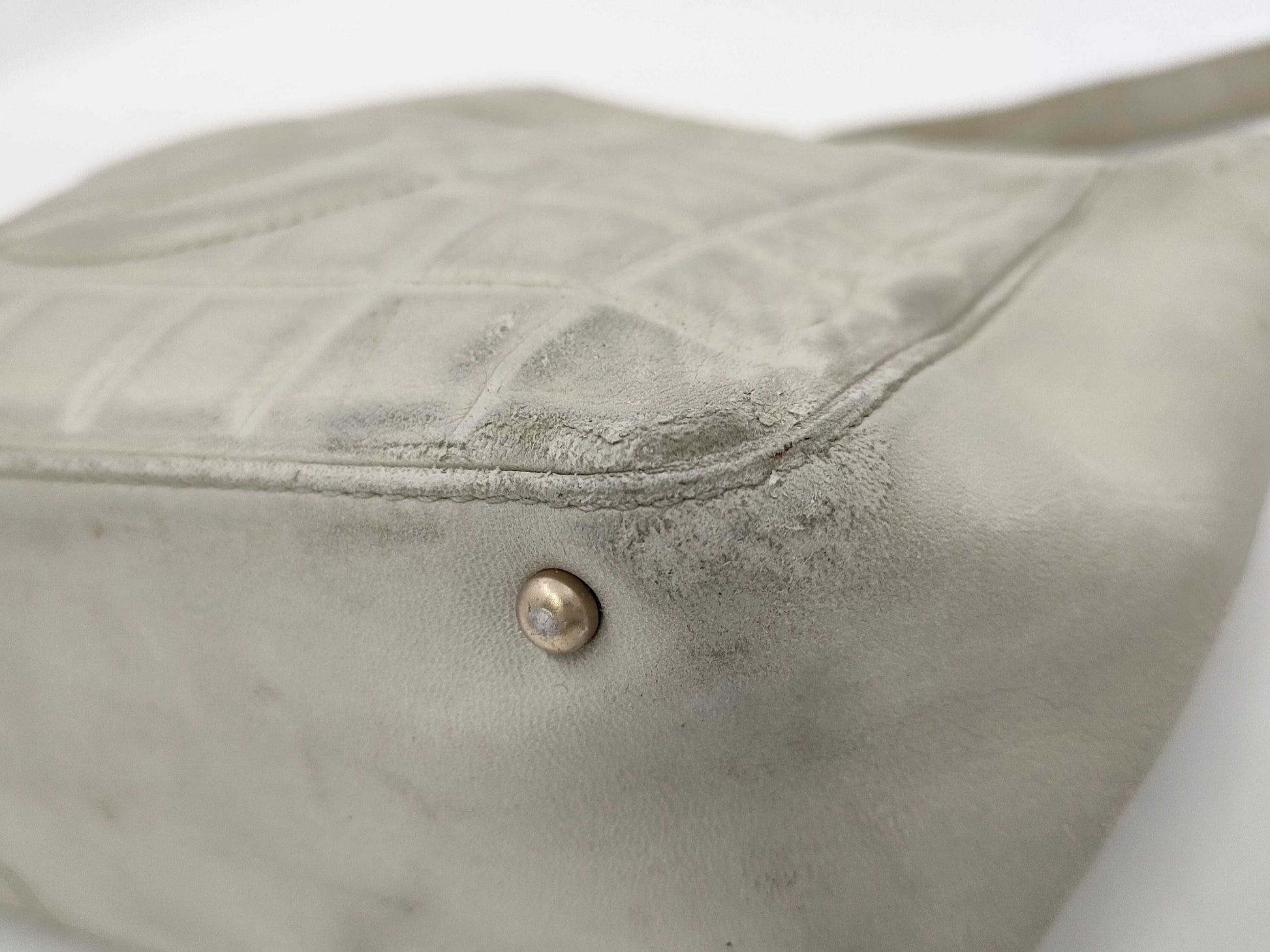 CHANEL Lambskin Chocolate Bar Shoulder Bag Shoulder Bag