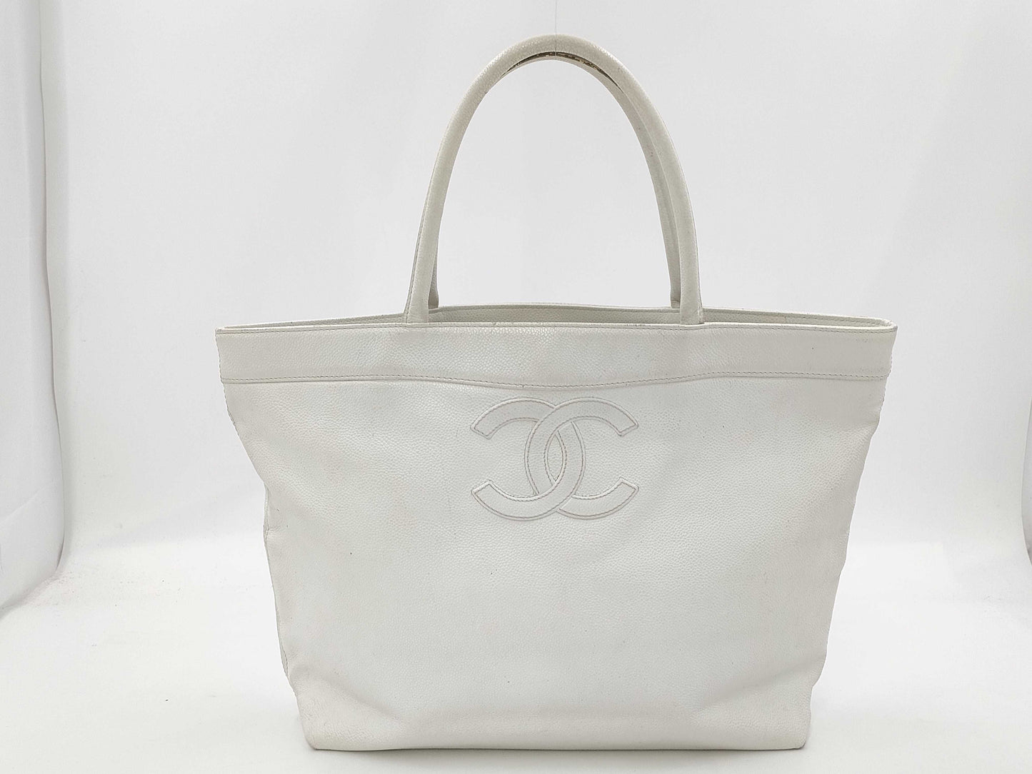 CHANEL Caviar Skin Tote Bag Tote Bag
