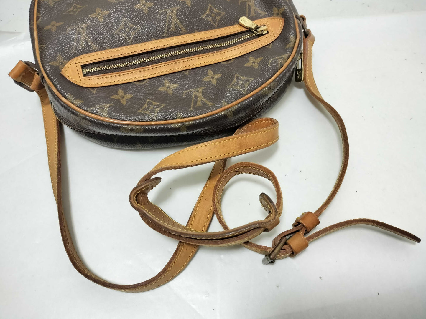 LOUIS VUITTON Monogram LV Shoulder Bag Sanlis Monogram Shoulder Bag