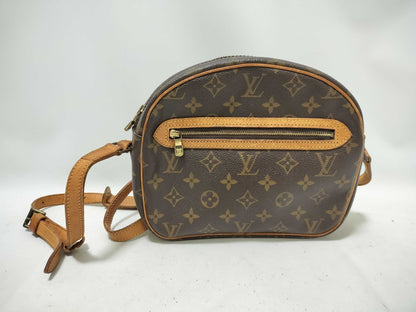 LOUIS VUITTON Monogram LV Shoulder Bag Sanlis Monogram Shoulder Bag