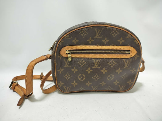 LOUIS VUITTON Monogram LV Shoulder Bag Sanlis Monogram Shoulder Bag