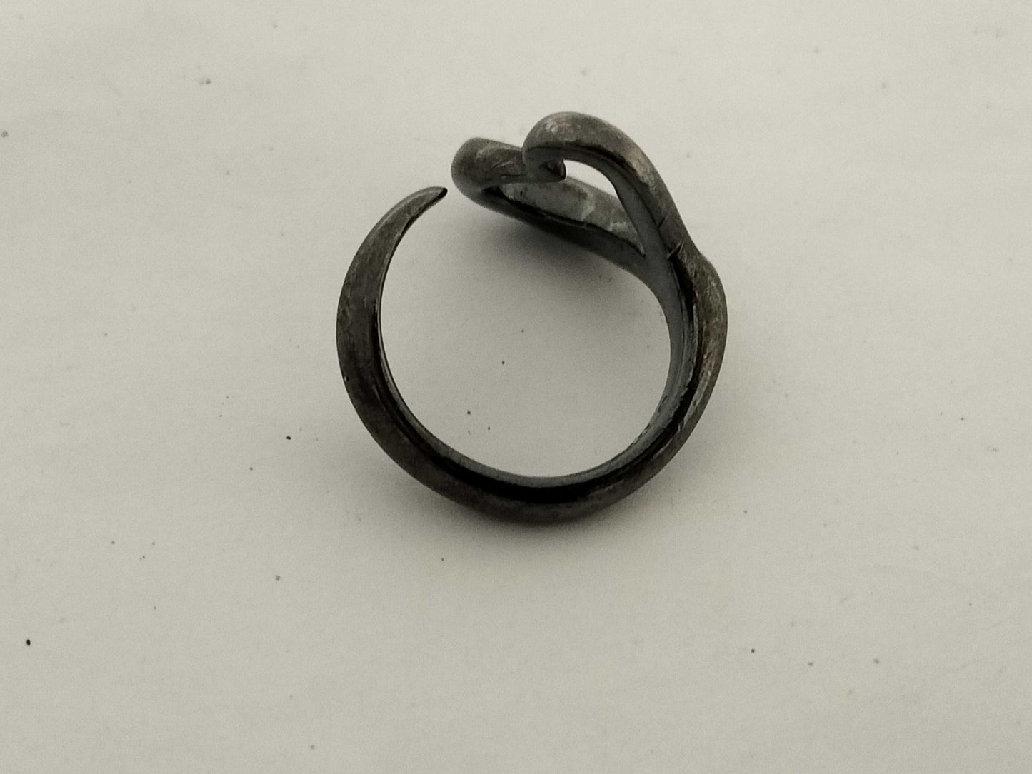 Tiffany&Co. Open Heart TIFFANY&Co. Ring Open Heart Elsa Peretti 925 5.22g Ring