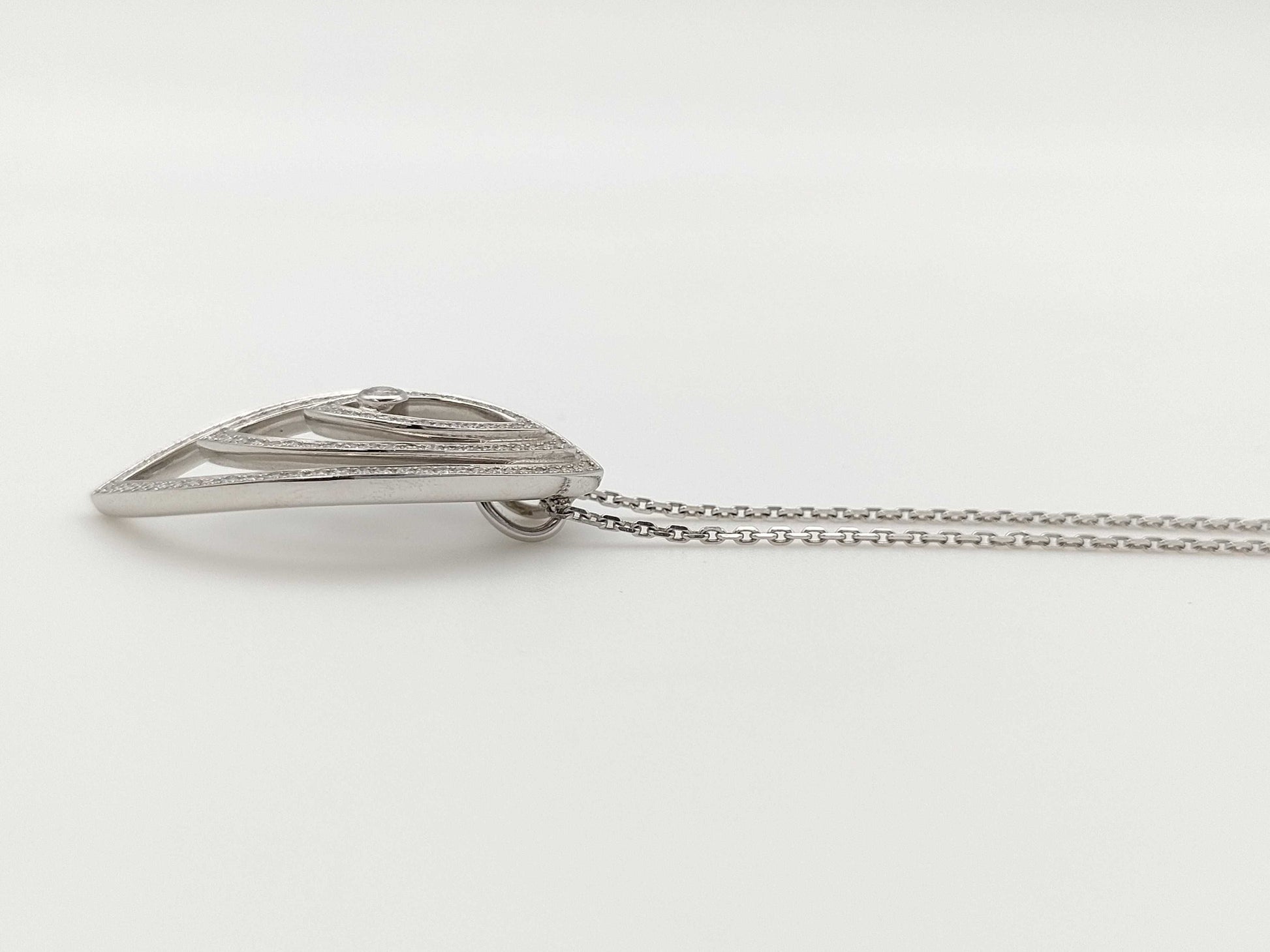 Chopard Diamond 79/5654/0 WG 750 13.6g Necklace