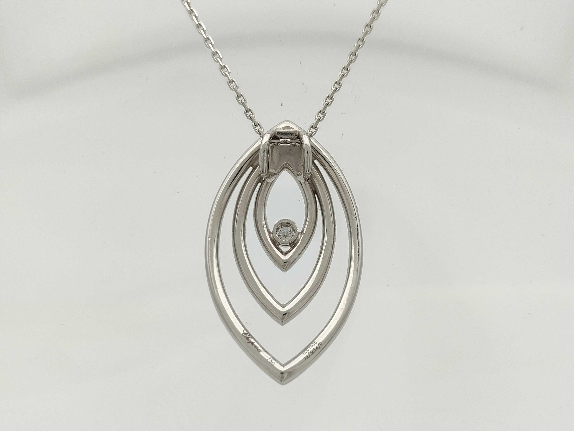 Chopard Diamond 79/5654/0 WG 750 13.6g Necklace