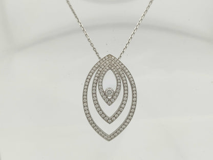 Chopard Diamond 79/5654/0 WG 750 13.6g Necklace