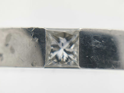 HARRY WINSTON Band 1PD/1PD PT950 11.9g Ring 