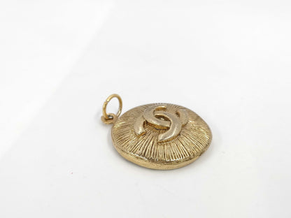 CHANEL CHANEL Pendant Top Coco Mark Round Pendant Top