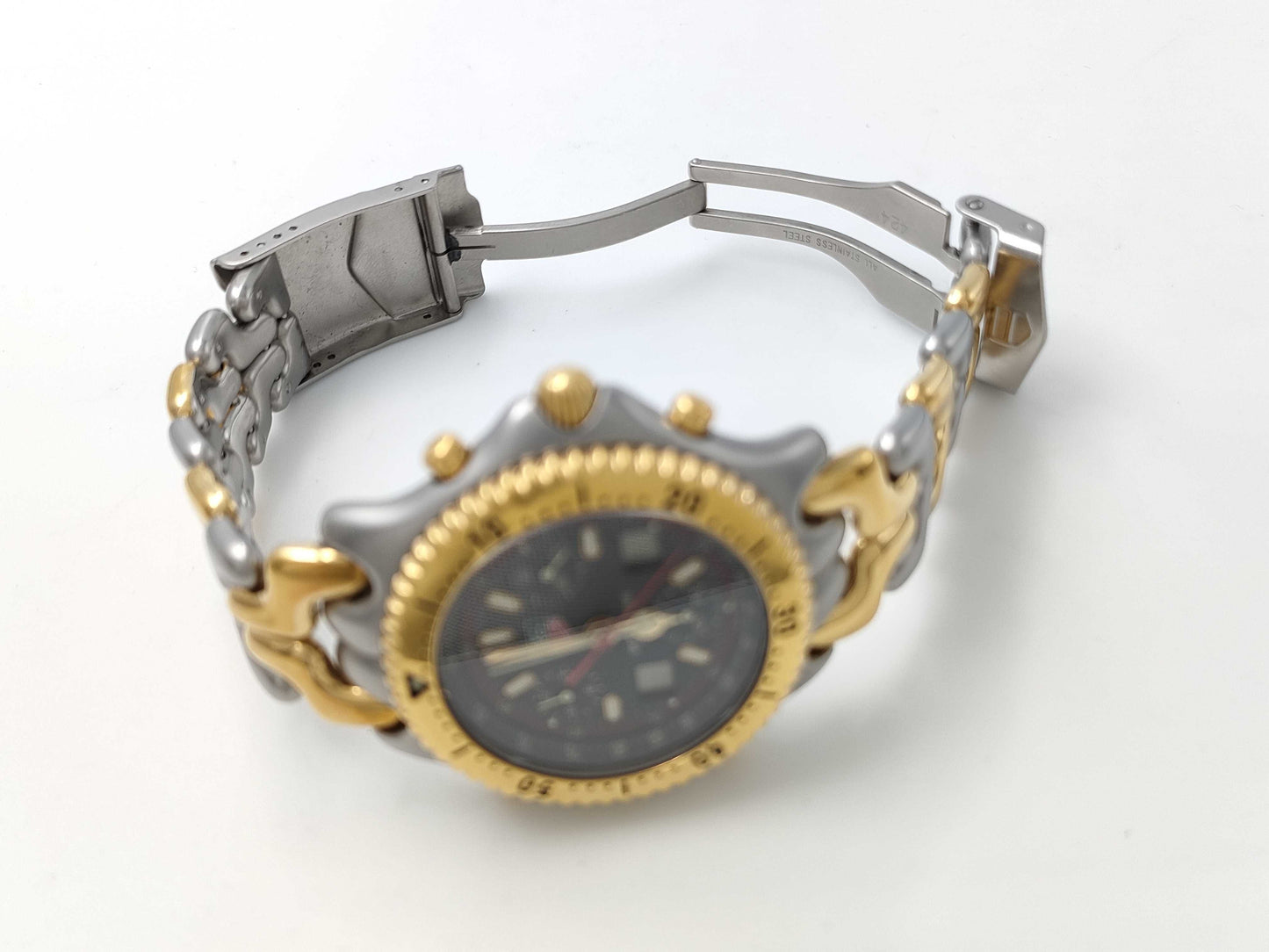 TAG Heuer S25.206M K13396 Grey Dial Quartz Current Men's Watch