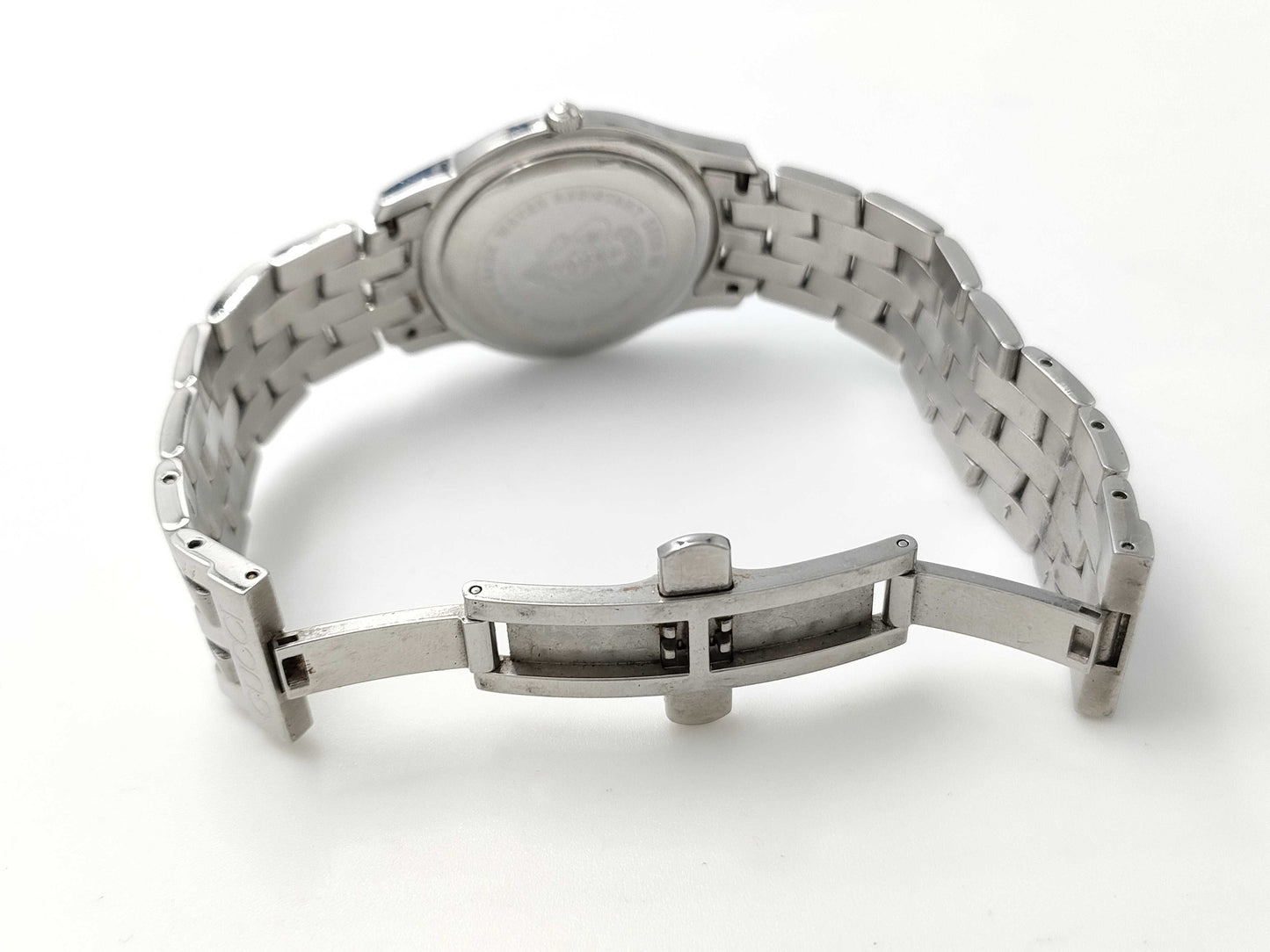 GUCCI 5500M 0193379 Silver Dial Quartz Current Boys Watch