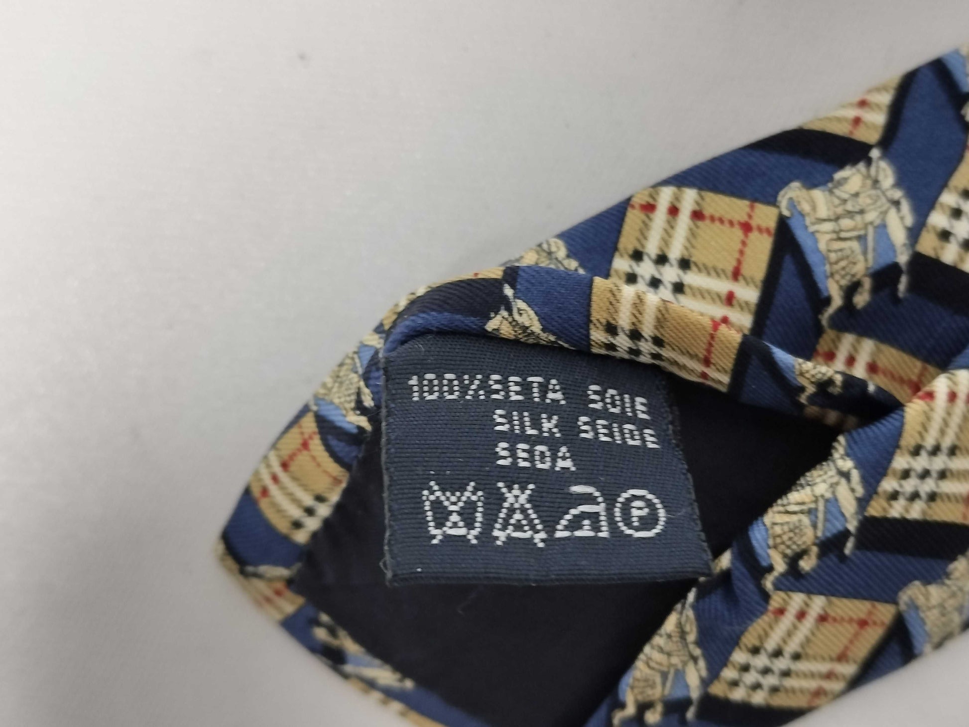 BURBERRY Tie Nighthorse Check Other Accessories