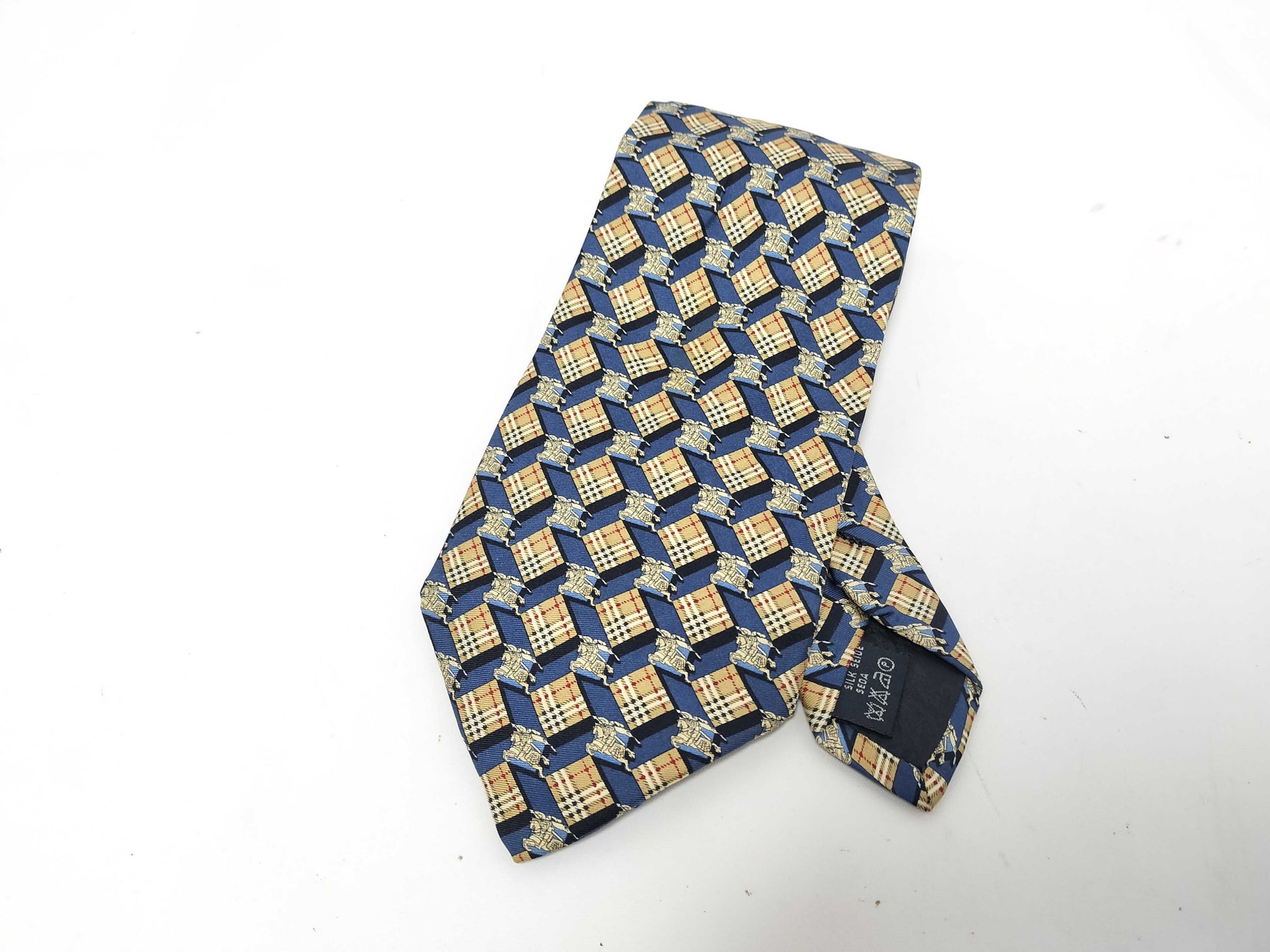 BURBERRY Tie Nighthorse Check Other Accessories