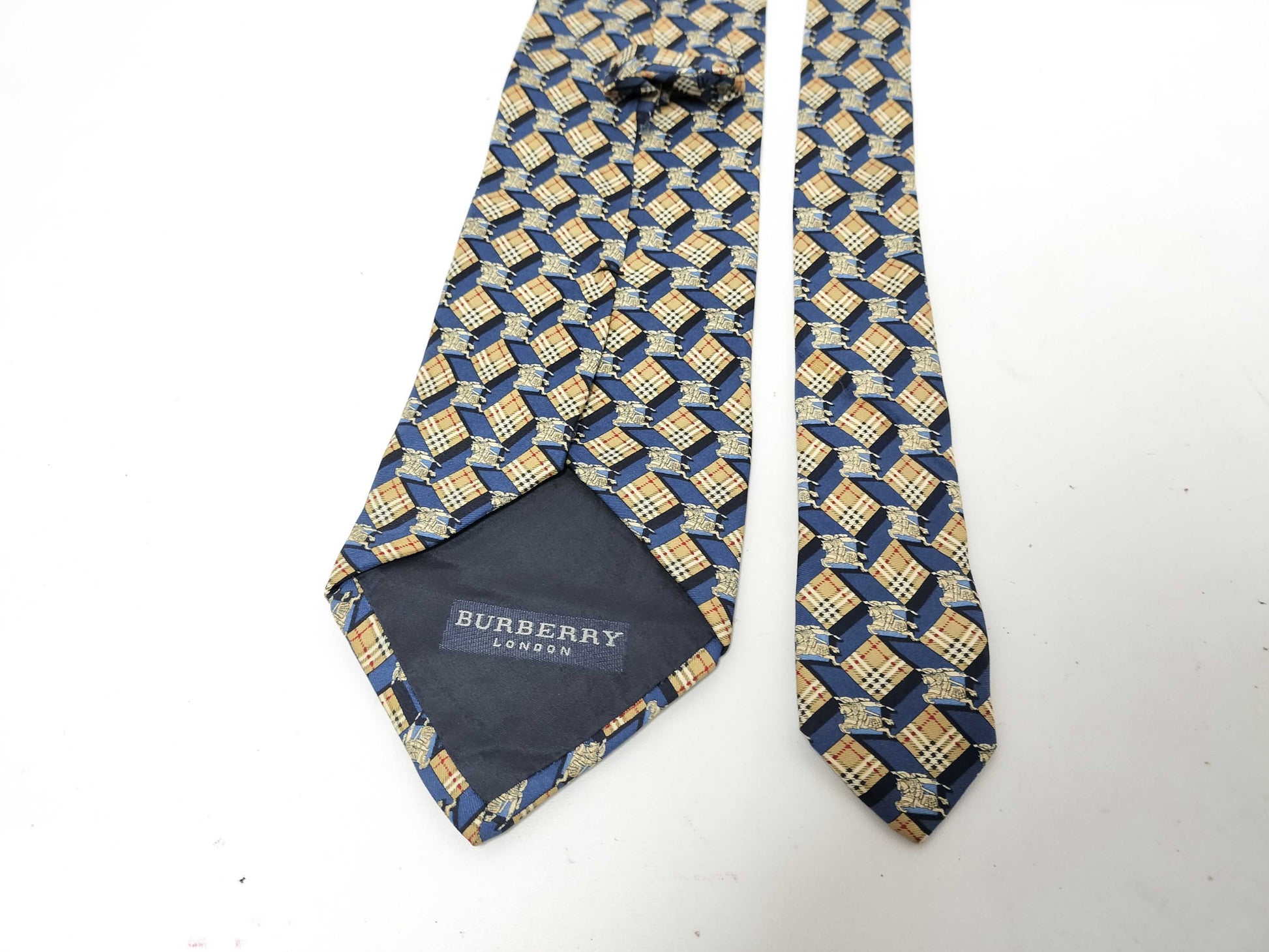 BURBERRY Tie Nighthorse Check Other Accessories