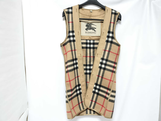 BURBERRY Check Vest Other Apparel