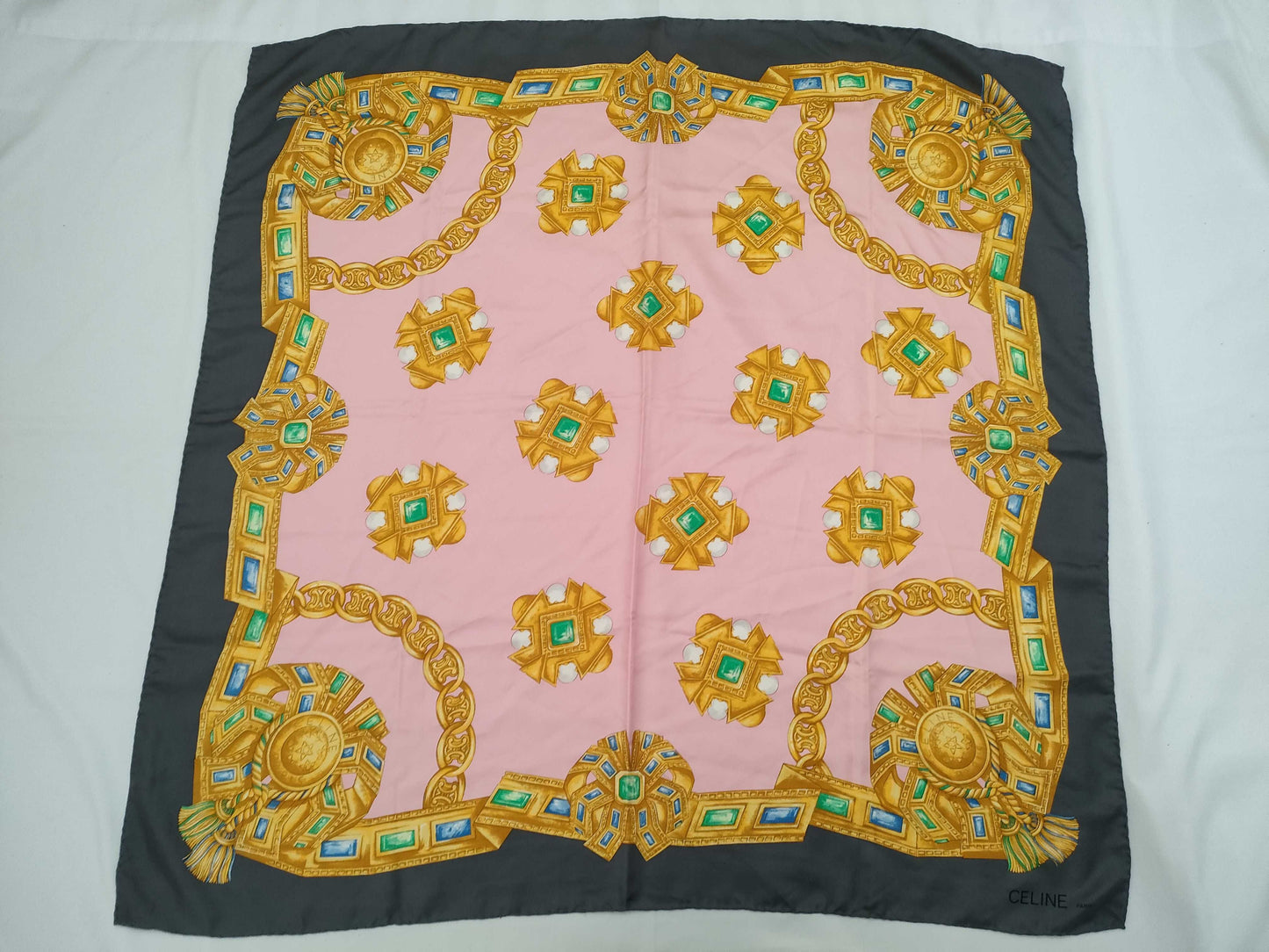 CELINE Scarf Silk Other Accessories