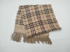 BURBERRY Scarf Plaid Fringe Other Accessories