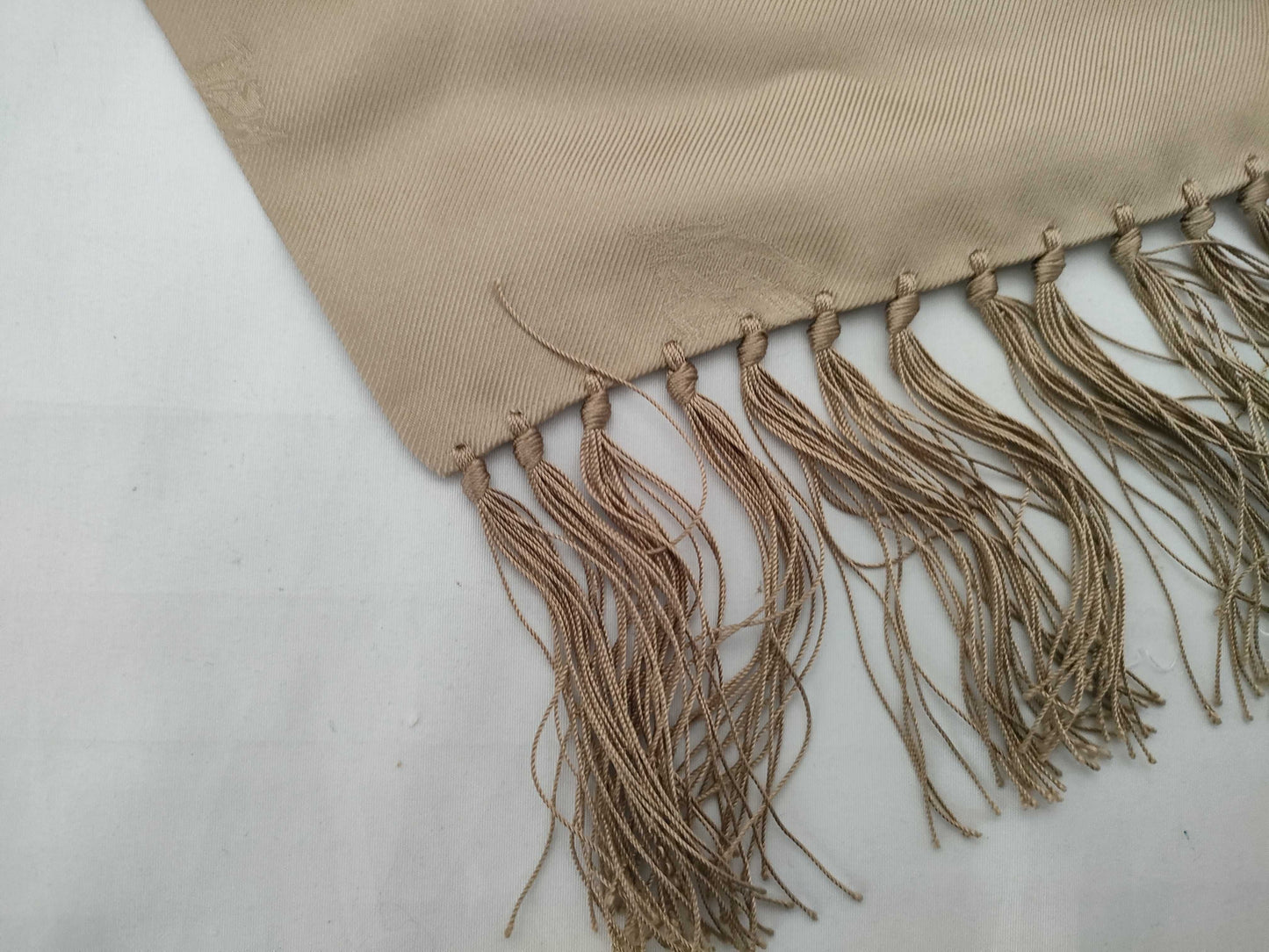 BURBERRY Scarf Plaid Fringe Other Accessories