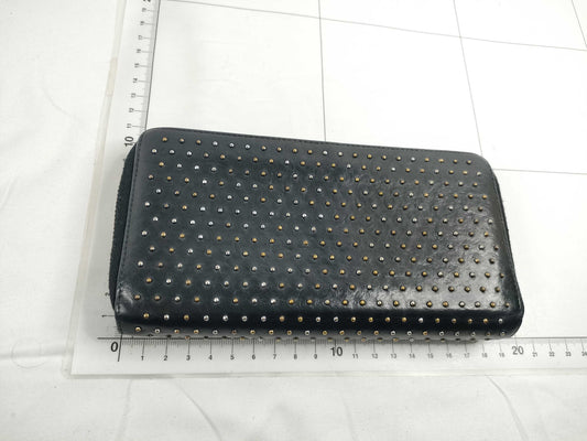 Yves Saint Laurent Studded Long Wallet Wallet