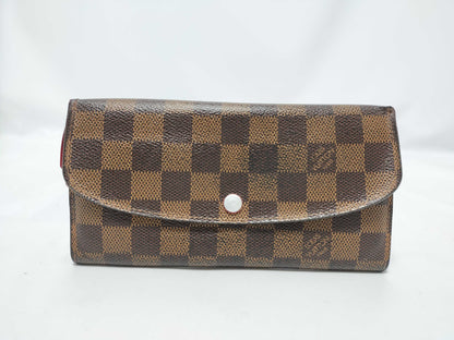 LOUIS VUITTON Damier Louis Vuitton Damier Emily Long Wallet Wallet