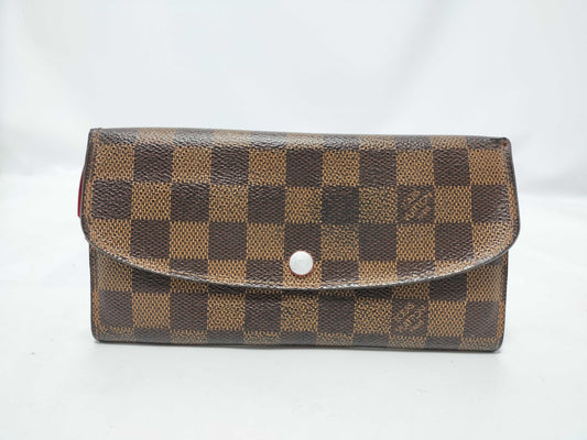 LOUIS VUITTON Damier Louis Vuitton Damier Emily Long Wallet Wallet