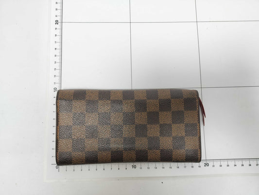 LOUIS VUITTON Damier Louis Vuitton Damier Emily Long Wallet Wallet