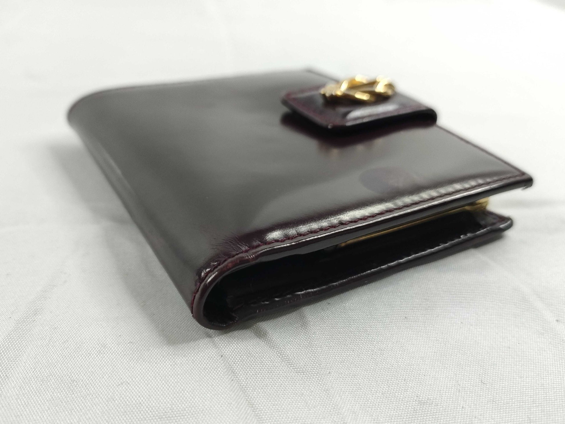 GUCCI Gucci Leather Folding Wallet Wallet