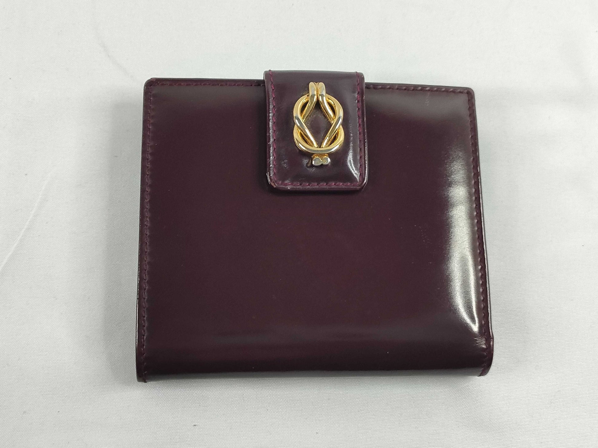GUCCI Gucci Leather Folding Wallet Wallet