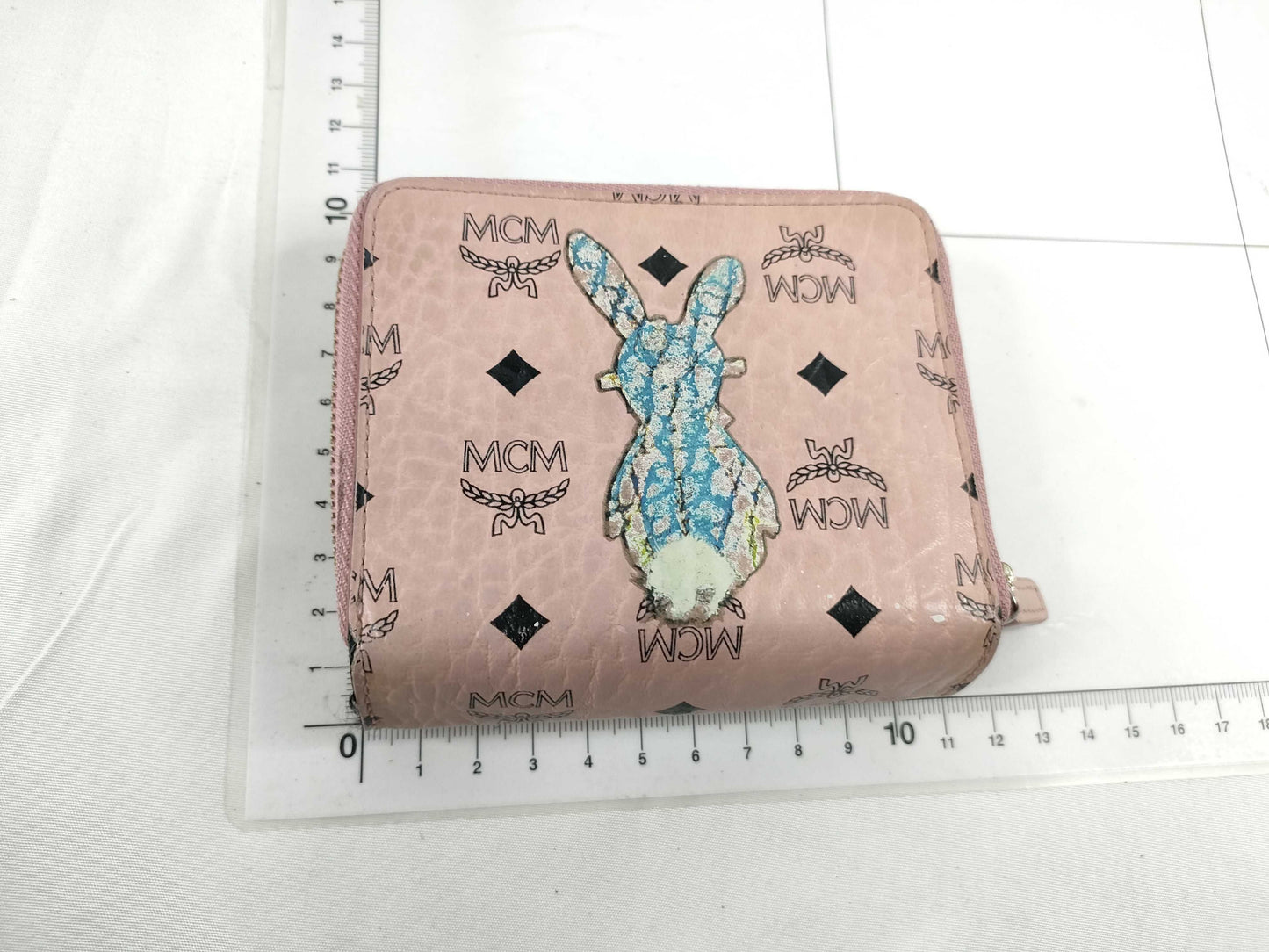 MCM MCM Folding Wallet Leather Wallet