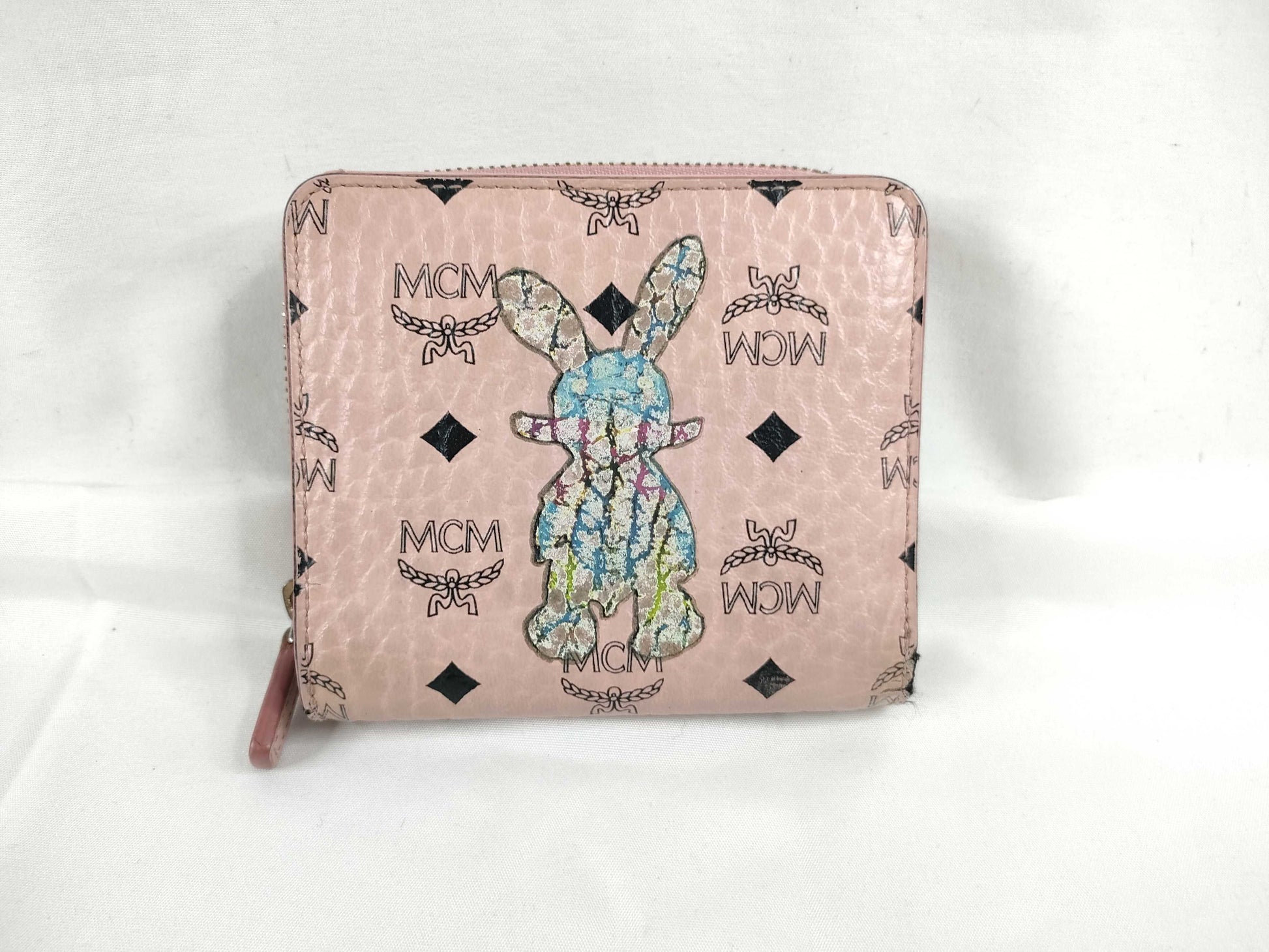 MCM MCM Folding Wallet Leather Wallet