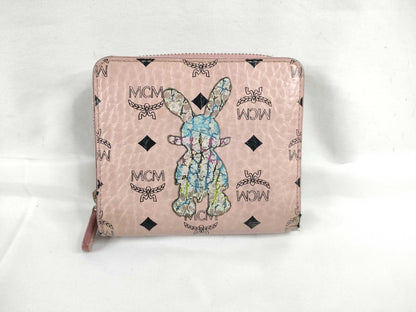 MCM MCM Folding Wallet Leather Wallet