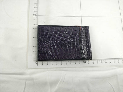 Crocodile Folding Wallet Money Clip Wallet