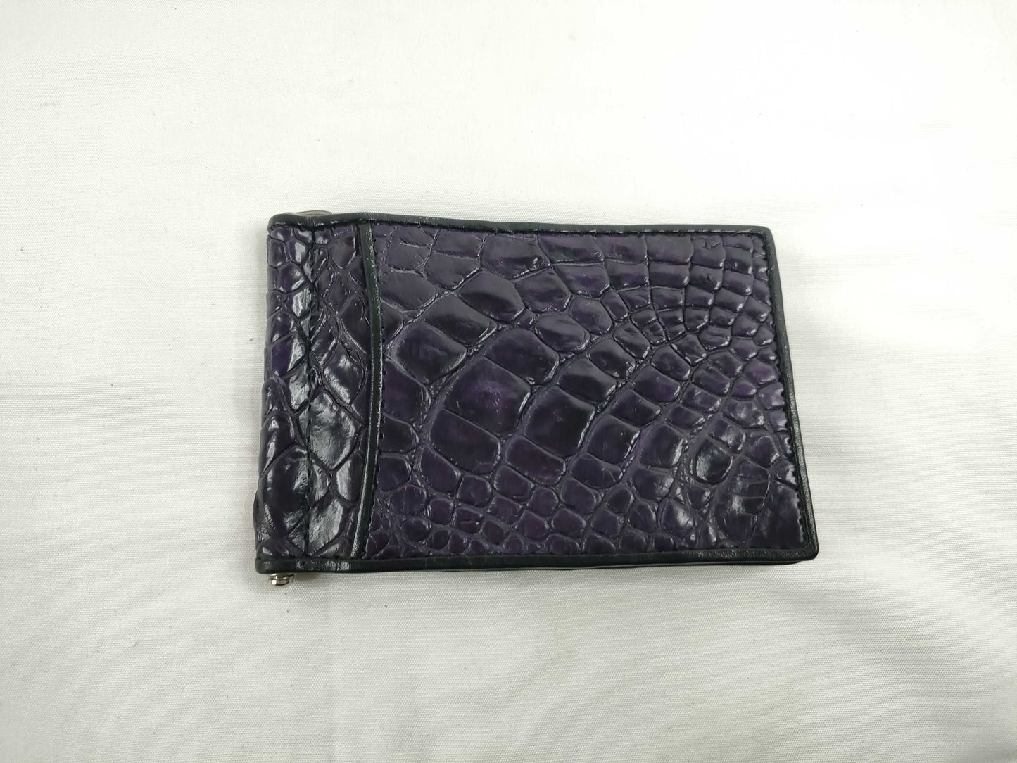 Crocodile Folding Wallet Money Clip Wallet