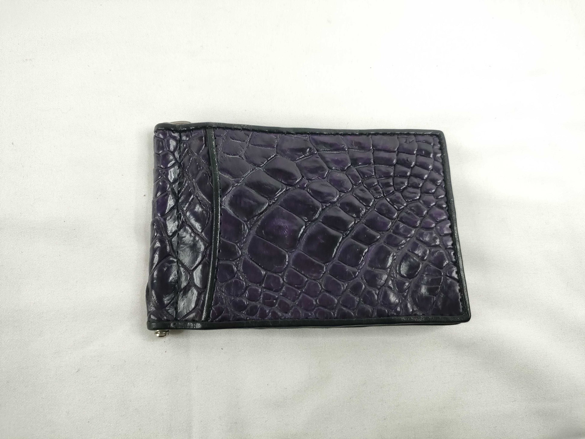 Crocodile Folding Wallet Money Clip Wallet