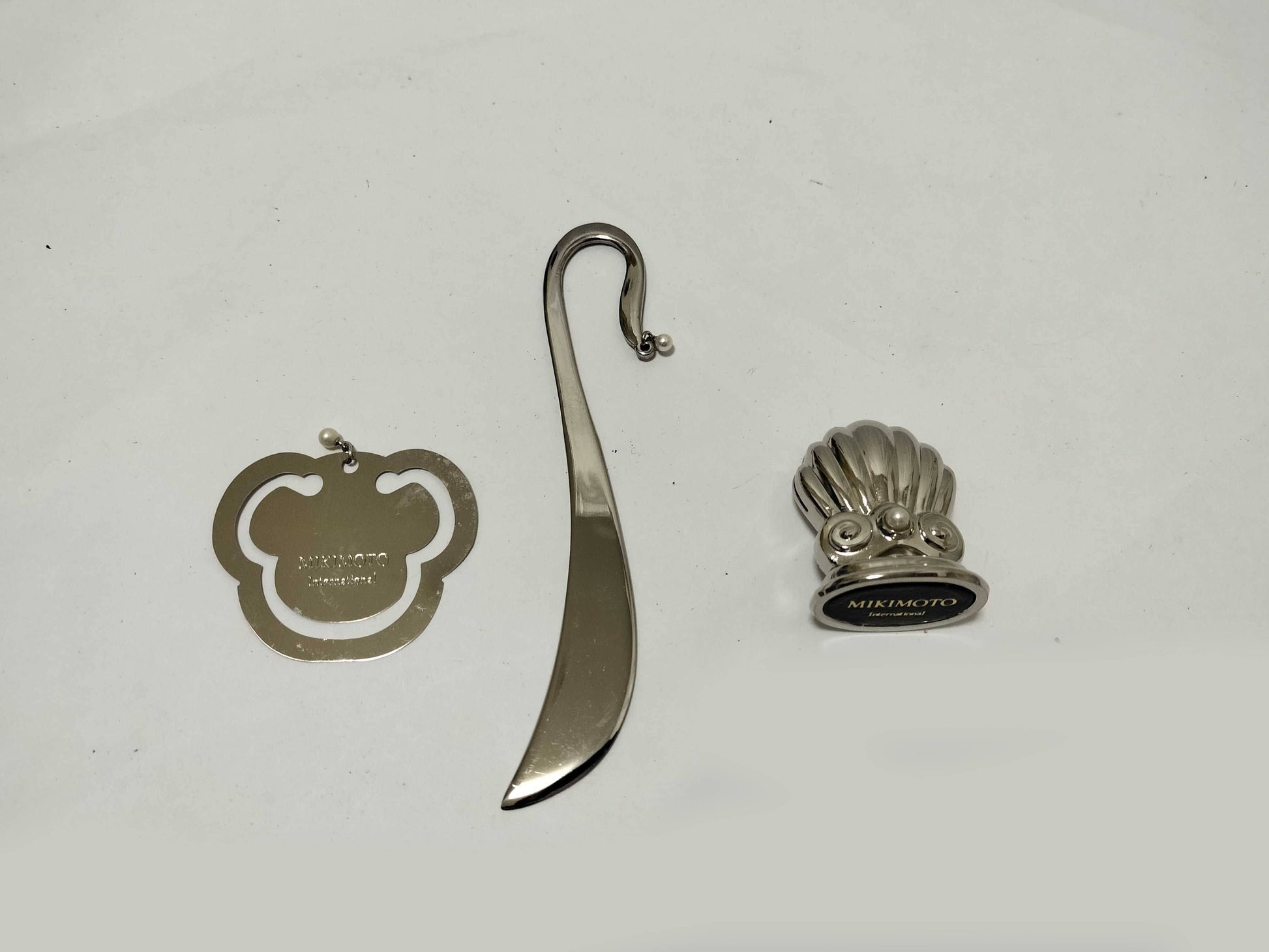 MIKIMOTO Mikimoto Paper Knife etc. 3 Pieces Set with Pearls Other Accessories