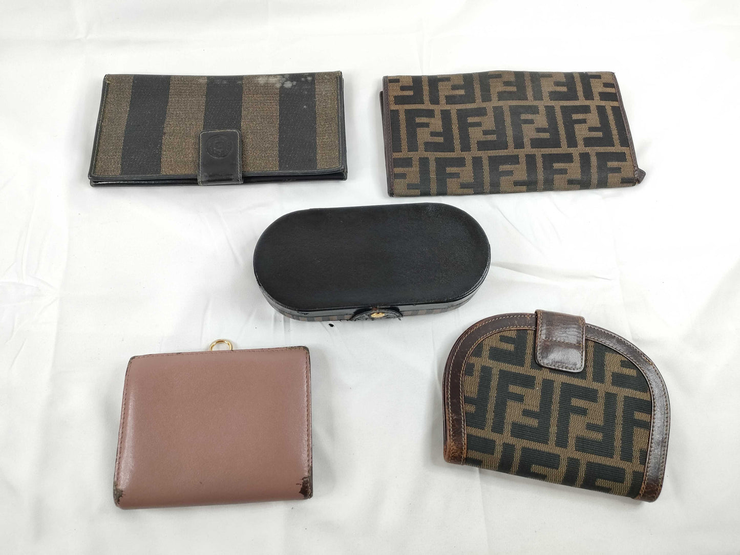 FENDI Zucca Pattern Fendi Zucca FF Wallet 5 Pieces Wallet
